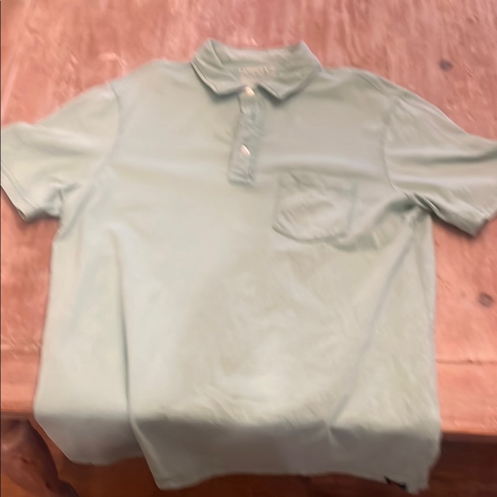 Men's Light Green Polo Shirt